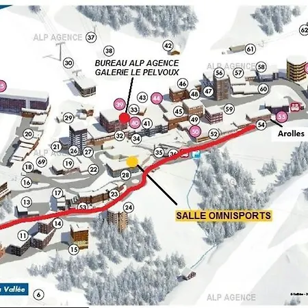 Apartment Les Arolles - 2 Pieces 4 Pers - Les Arolles - Plagne Centre - Wifi Mae-7934 *